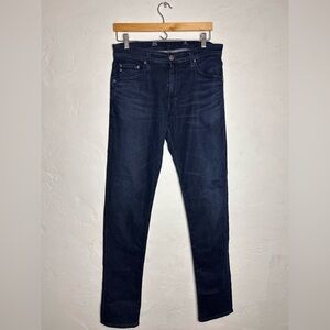 AG Adriano Goldschmied Tellis Modern Slim Jeans 32x34 Dark Wash Stretch